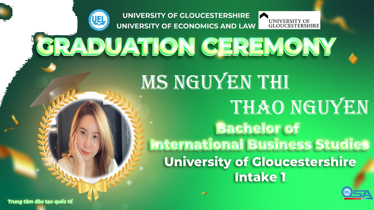 Cử nhân Anh quốc UoG khóa 1 năm 2016