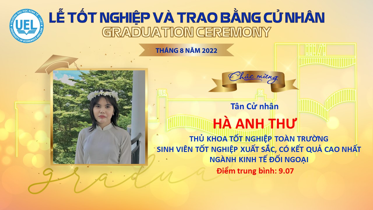 Sinh viên tốt nghiệp xuất sắc khóa 18