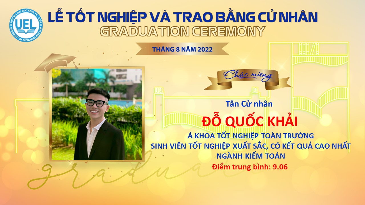 Sinh viên tốt nghiệp xuất sắc khóa 18