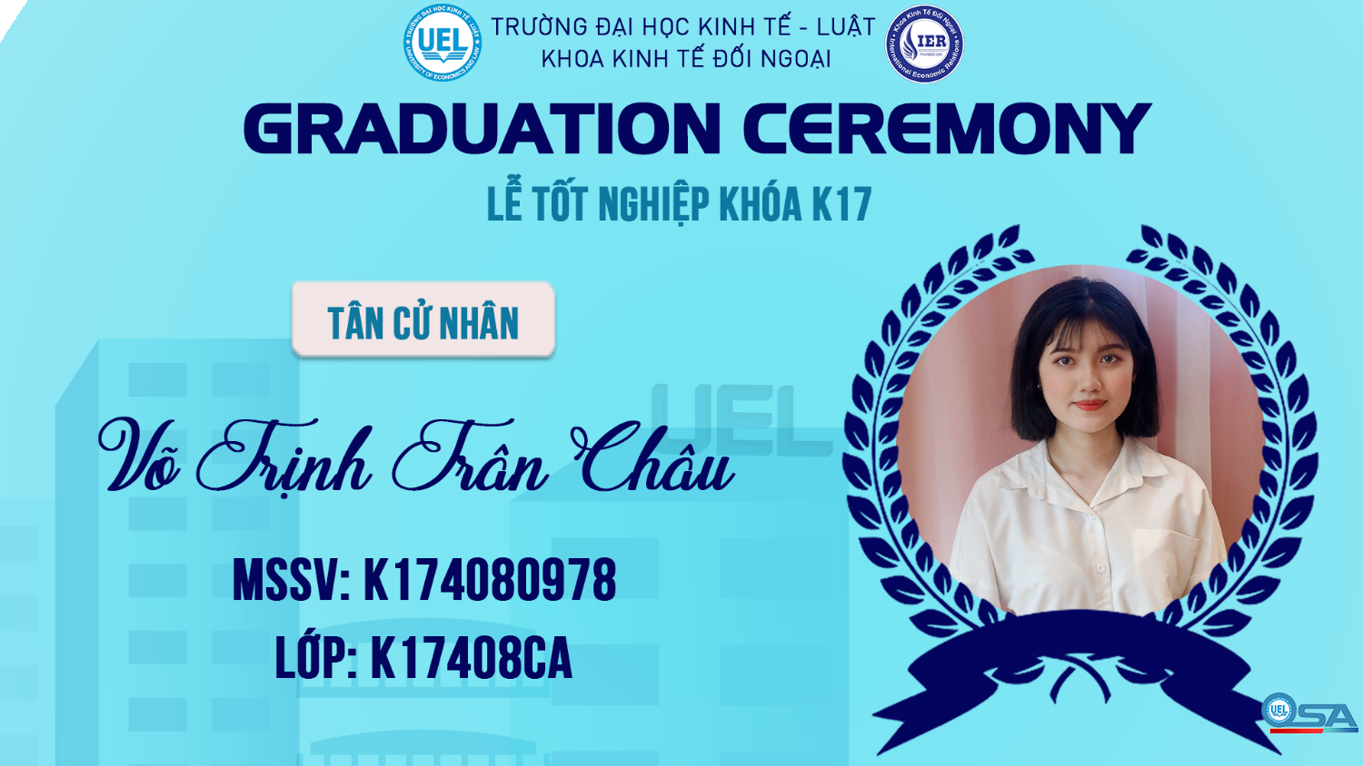 Kinh doanh quốc tế Chất lượng cao hoàn toàn bằng tiếng Anh - K17408CA