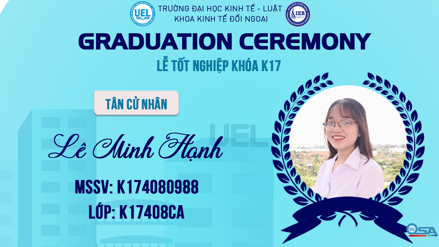 Kinh doanh quốc tế Chất lượng cao hoàn toàn bằng tiếng Anh - K17408CA