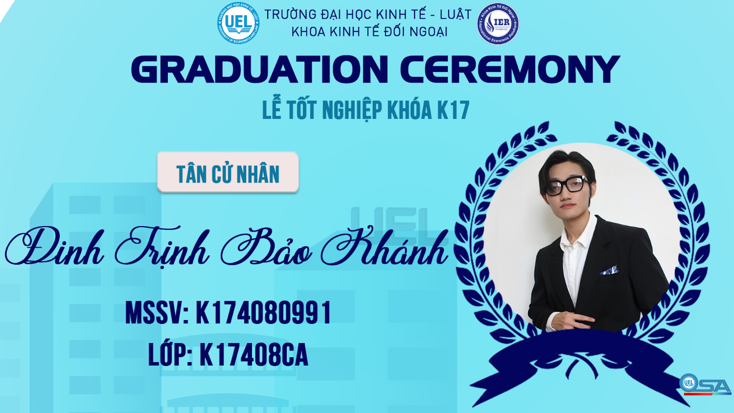 Kinh doanh quốc tế Chất lượng cao hoàn toàn bằng tiếng Anh - K17408CA