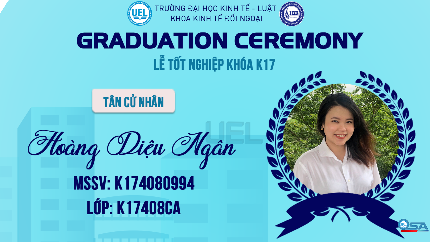 Kinh doanh quốc tế Chất lượng cao hoàn toàn bằng tiếng Anh - K17408CA