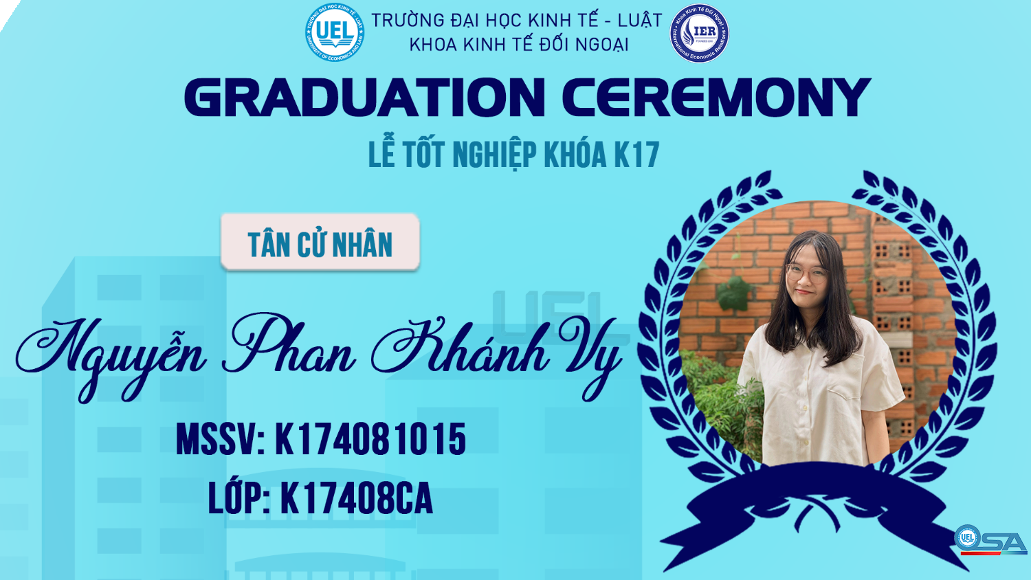 Kinh doanh quốc tế Chất lượng cao hoàn toàn bằng tiếng Anh - K17408CA