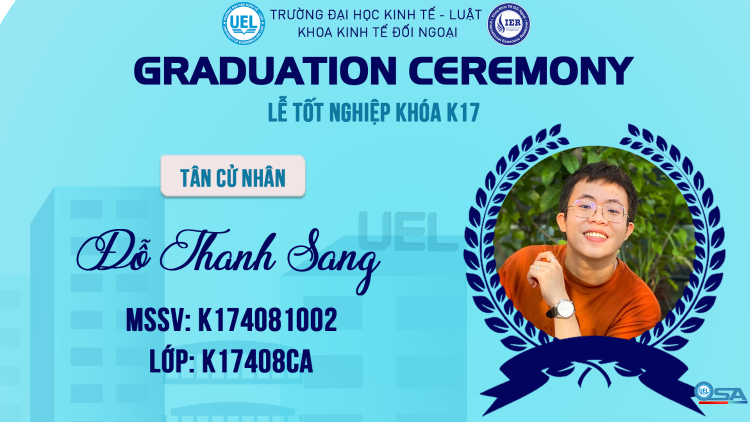 Kinh doanh quốc tế Chất lượng cao hoàn toàn bằng tiếng Anh - K17408CA