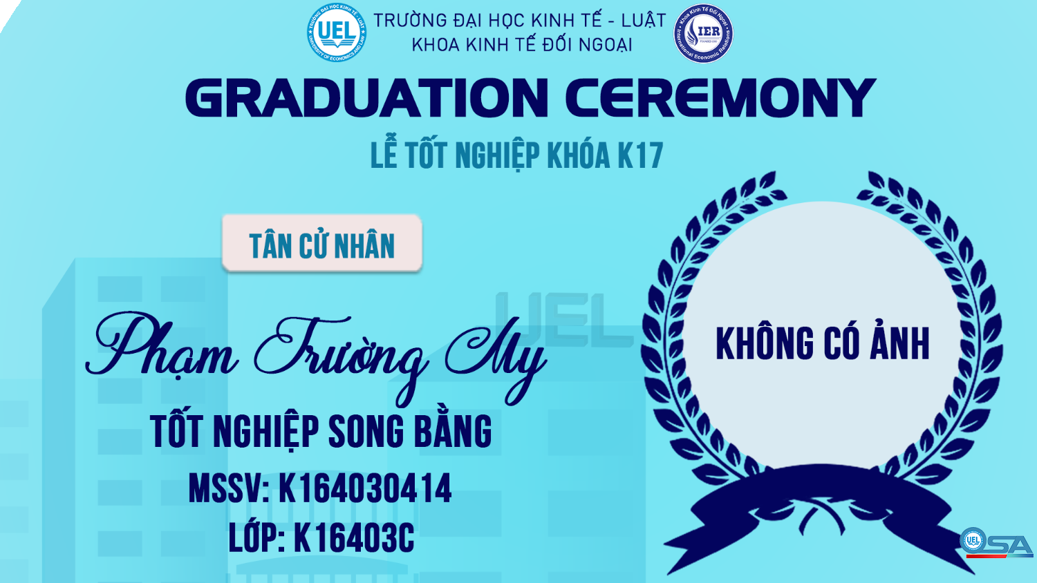 Kinh tế quốc tế Song ngành