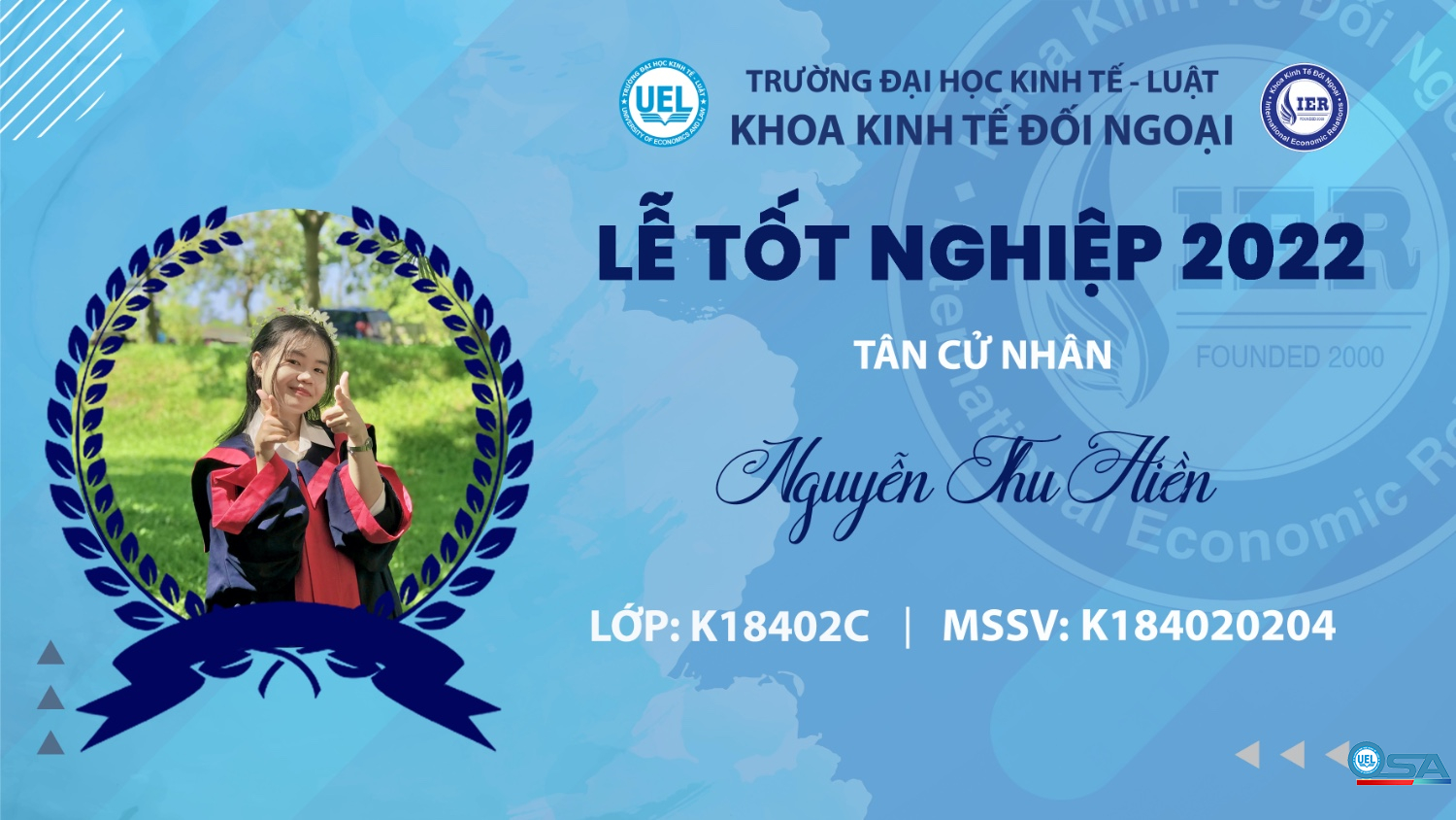 Kinh tế đối ngoại Chất lượng cao K18402C