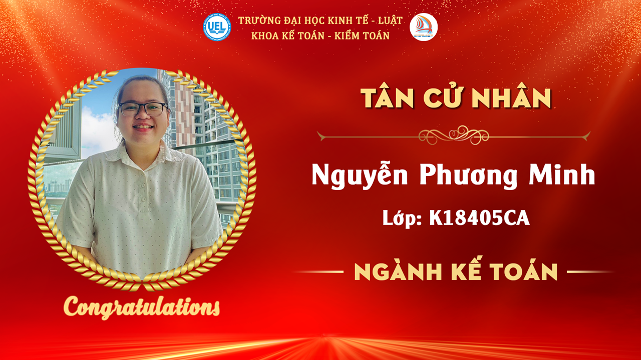 KẾ TOÁN CLC TIẾNG ANH KHOÁ 18 (K18405CA)