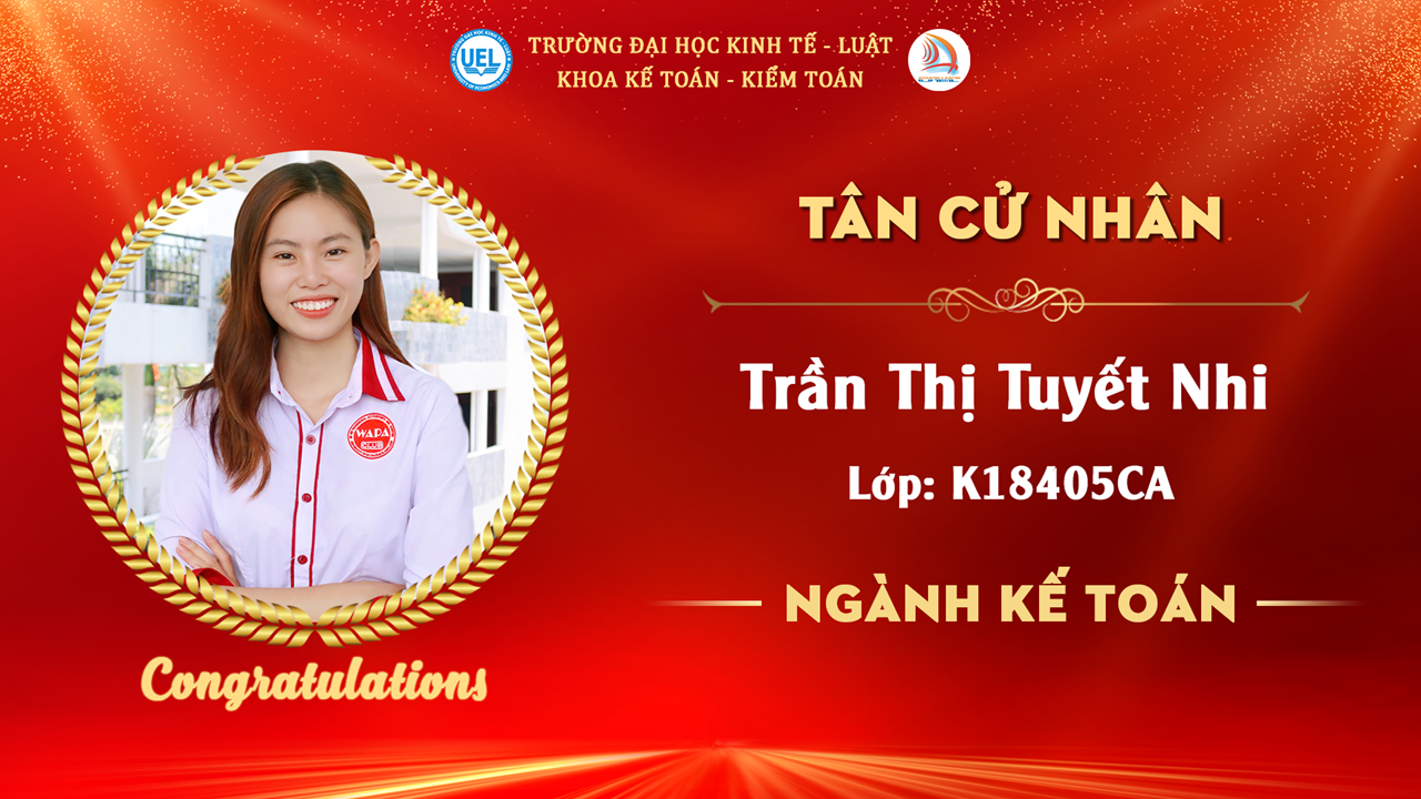 KẾ TOÁN CLC TIẾNG ANH KHOÁ 18 (K18405CA)