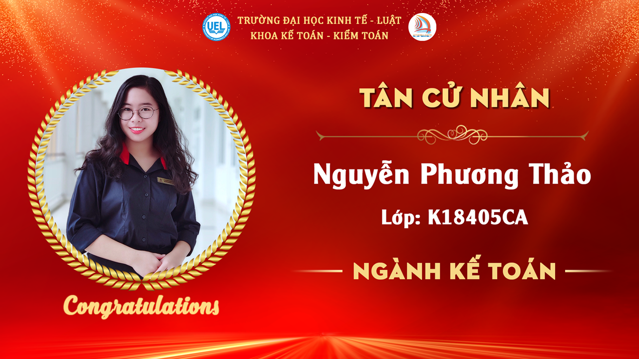 KẾ TOÁN CLC TIẾNG ANH KHOÁ 18 (K18405CA)