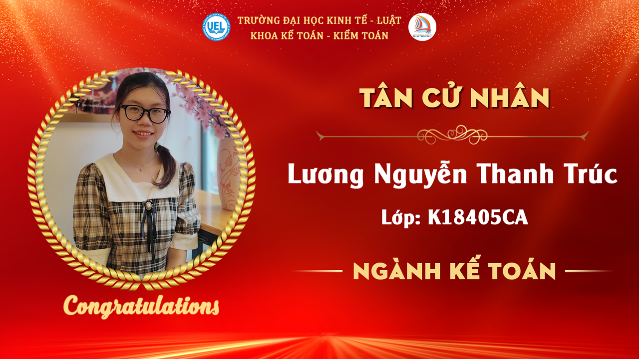 KẾ TOÁN CLC TIẾNG ANH KHOÁ 18 (K18405CA)