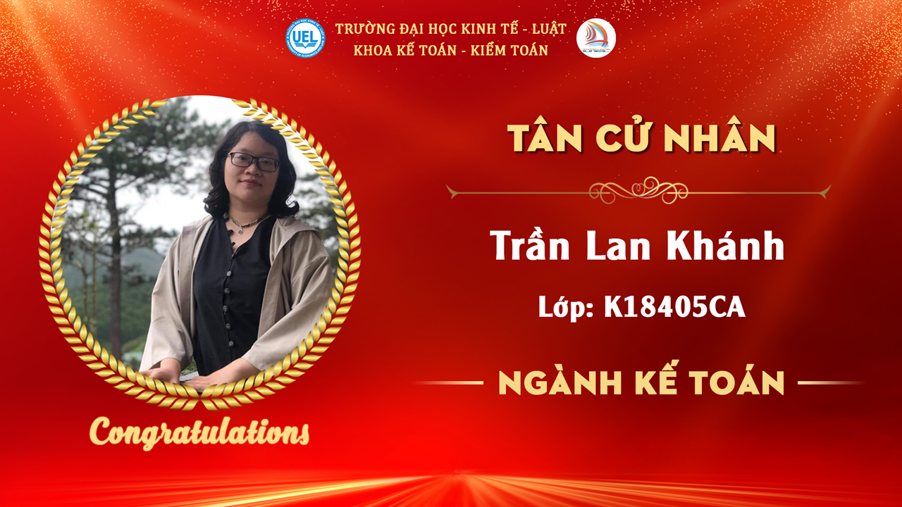 KẾ TOÁN CLC TIẾNG ANH KHOÁ 18 (K18405CA)