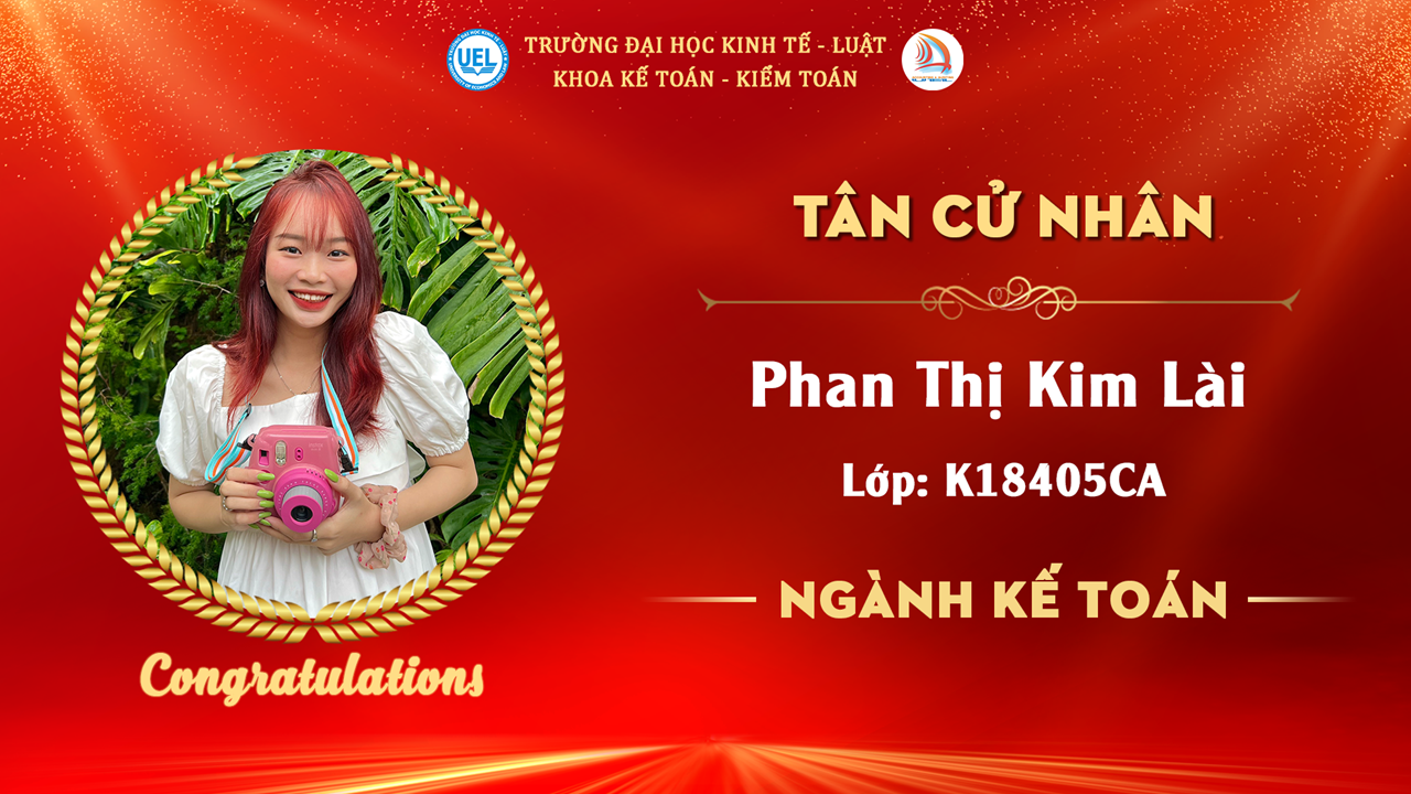 KẾ TOÁN CLC TIẾNG ANH KHOÁ 18 (K18405CA)