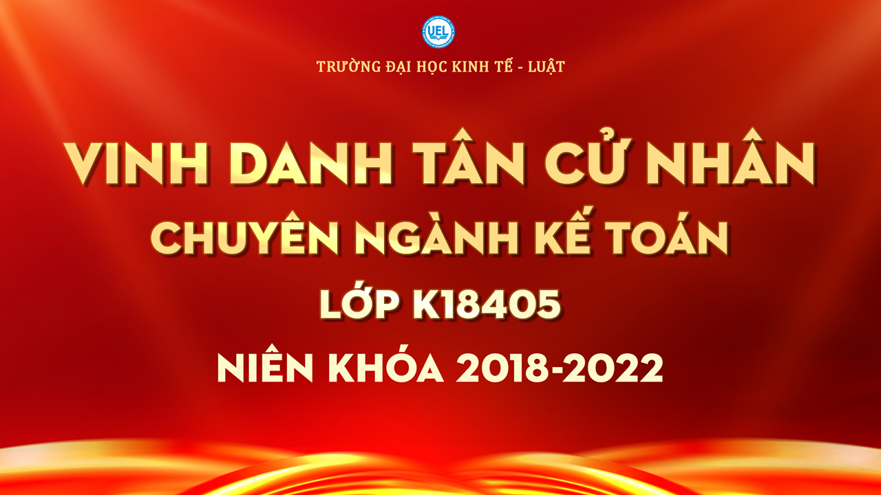 KẾ TOÁN KHOÁ 18 (K18405)