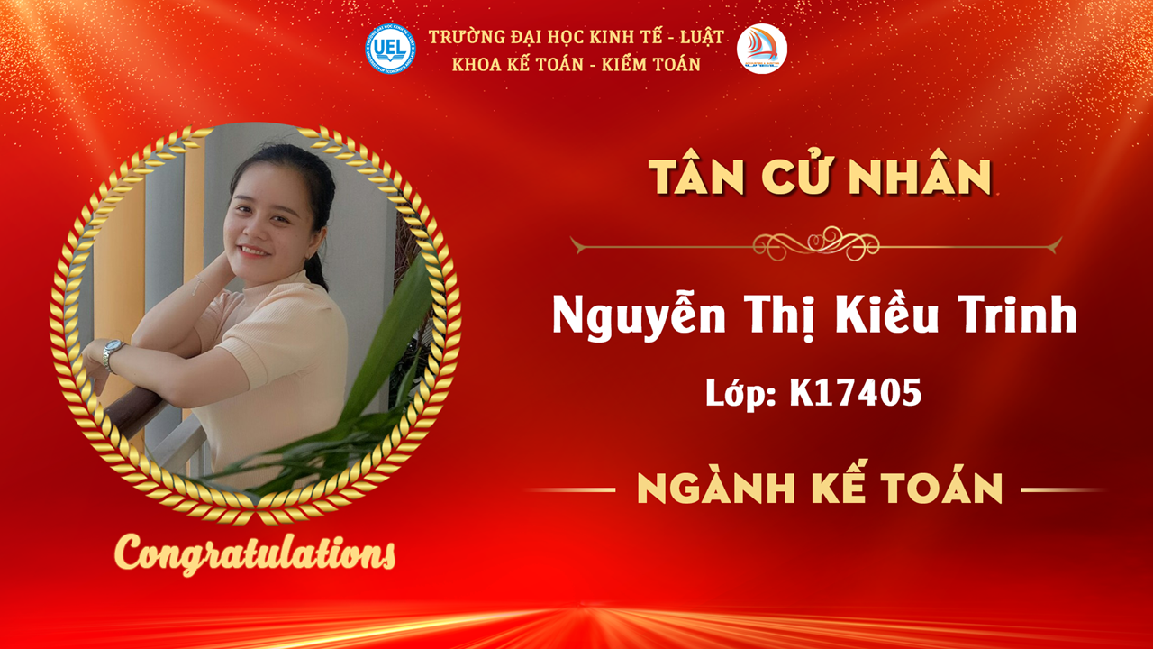 KẾ TOÁN - KIỂM TOÁN KHOÁ K13 - K17