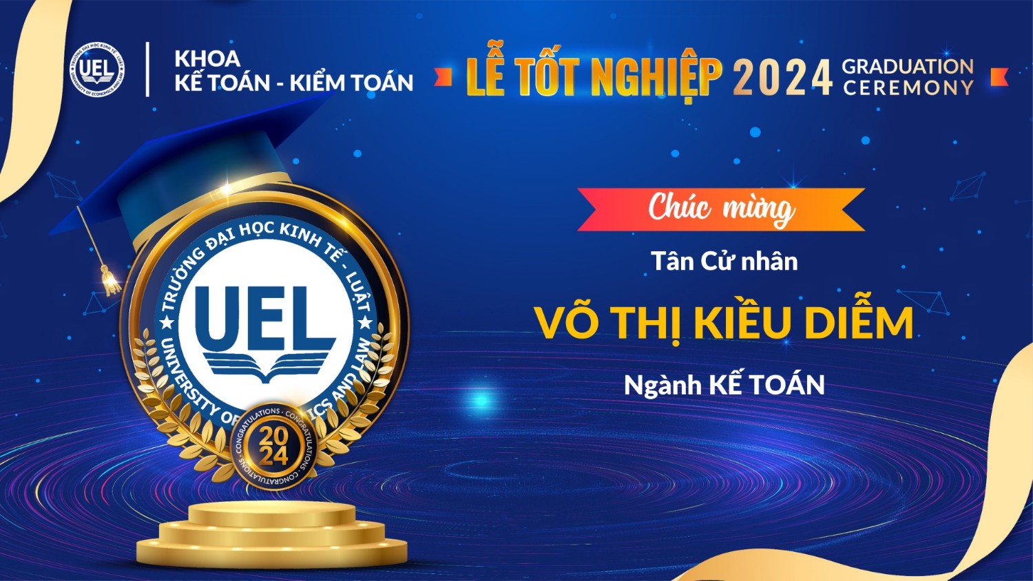 KHOÁ 16 - LỄ TỐT NGHIỆP NĂM 2024