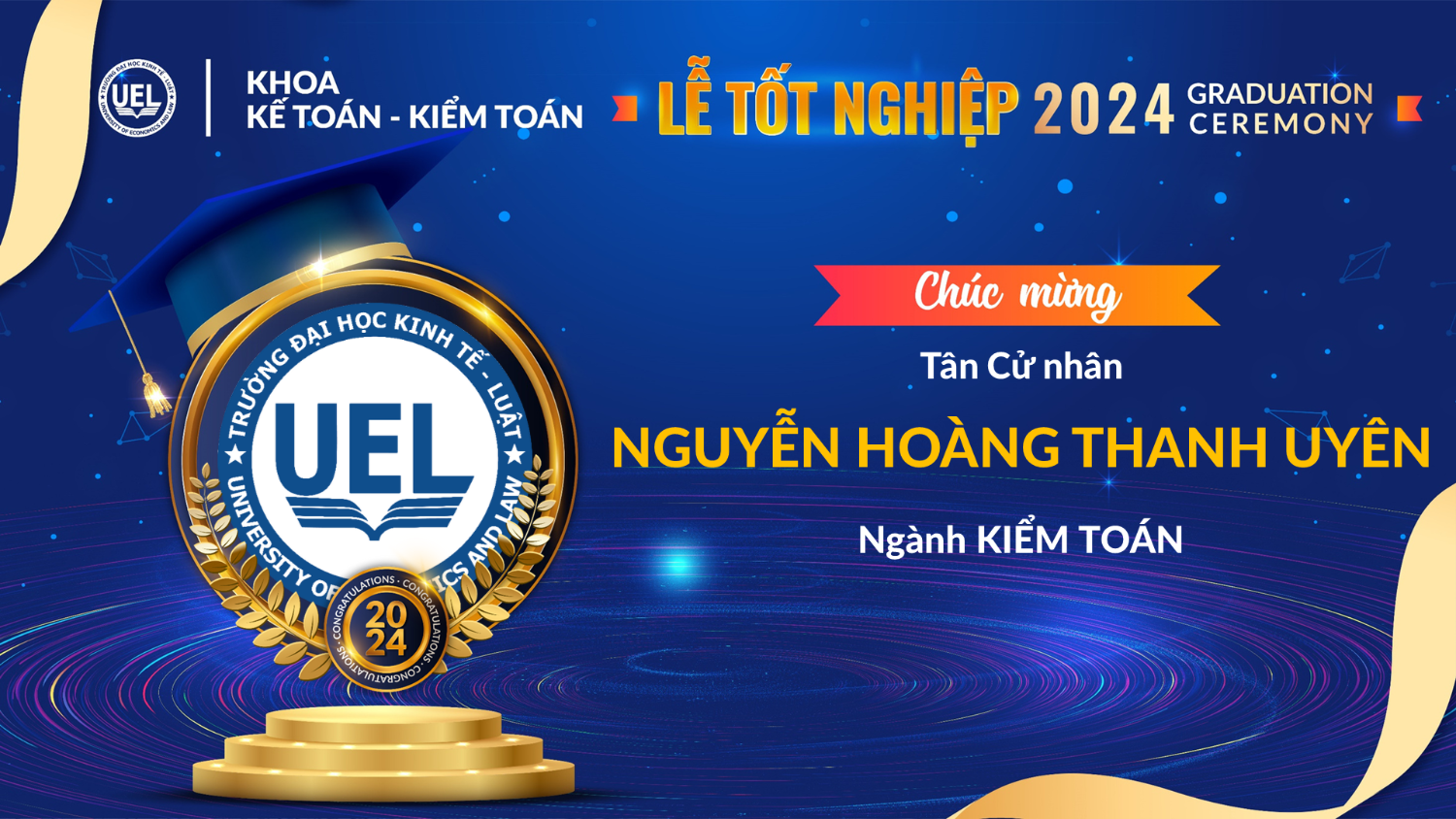 KHOÁ 17 - LỄ TỐT NGHIỆP NĂM 2024