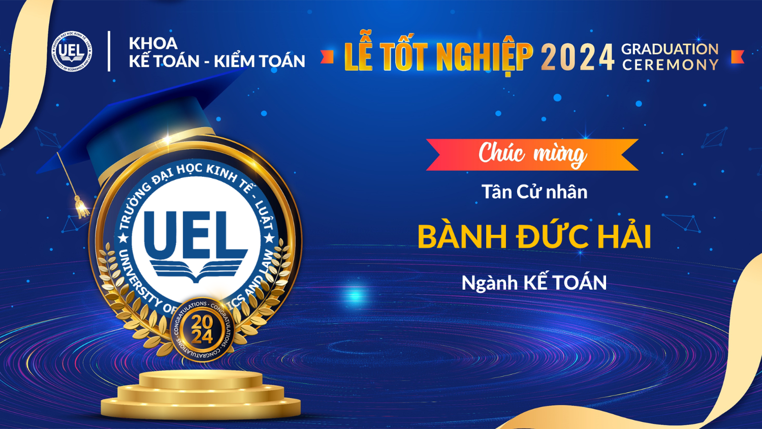 KHOÁ 18 - LỄ TỐT NGHIỆP NĂM 2024