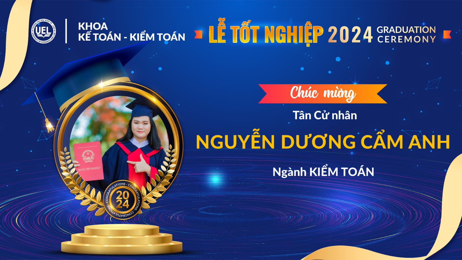 KHOÁ 19 - LỄ TỐT NGHIỆP NĂM 2024