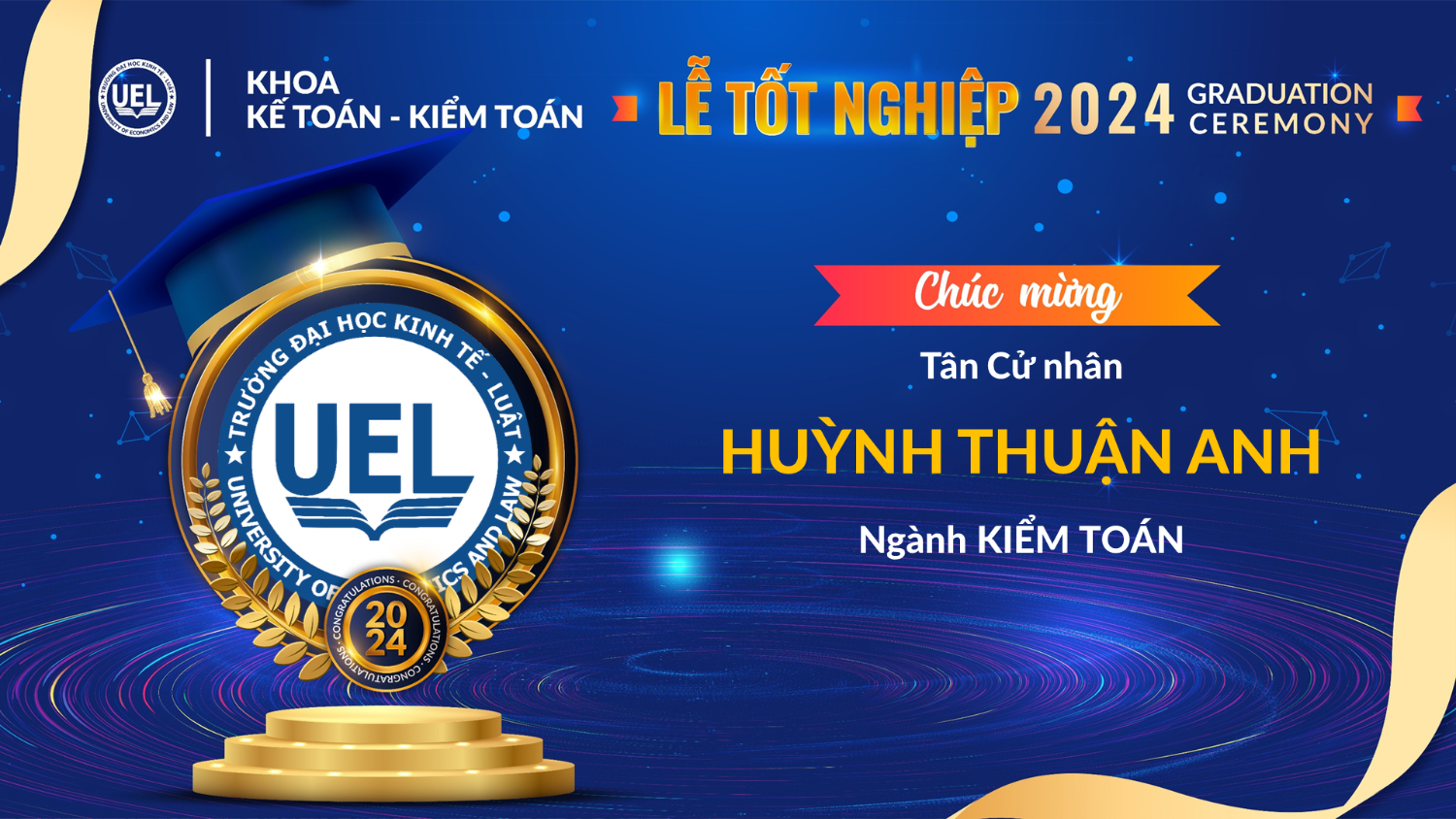 KHOÁ 19 - LỄ TỐT NGHIỆP NĂM 2024