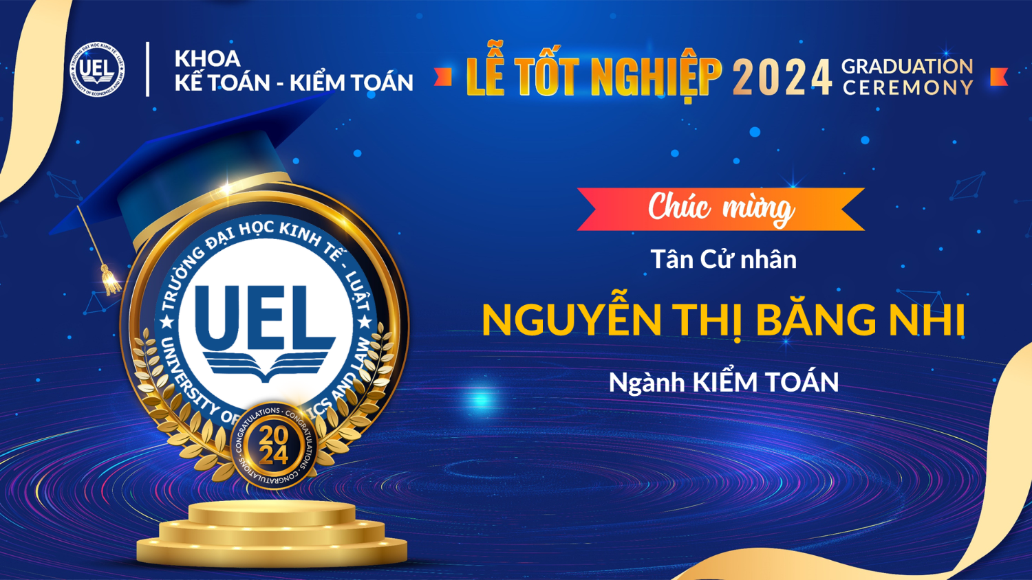 KHOÁ 19 - LỄ TỐT NGHIỆP NĂM 2024