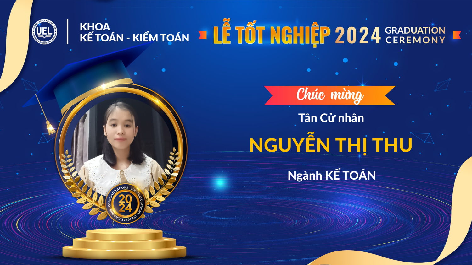 KHOÁ 19 - LỄ TỐT NGHIỆP NĂM 2024