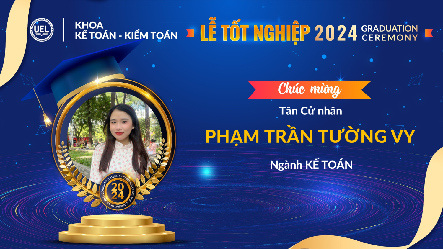 KHOÁ 19 - LỄ TỐT NGHIỆP NĂM 2024