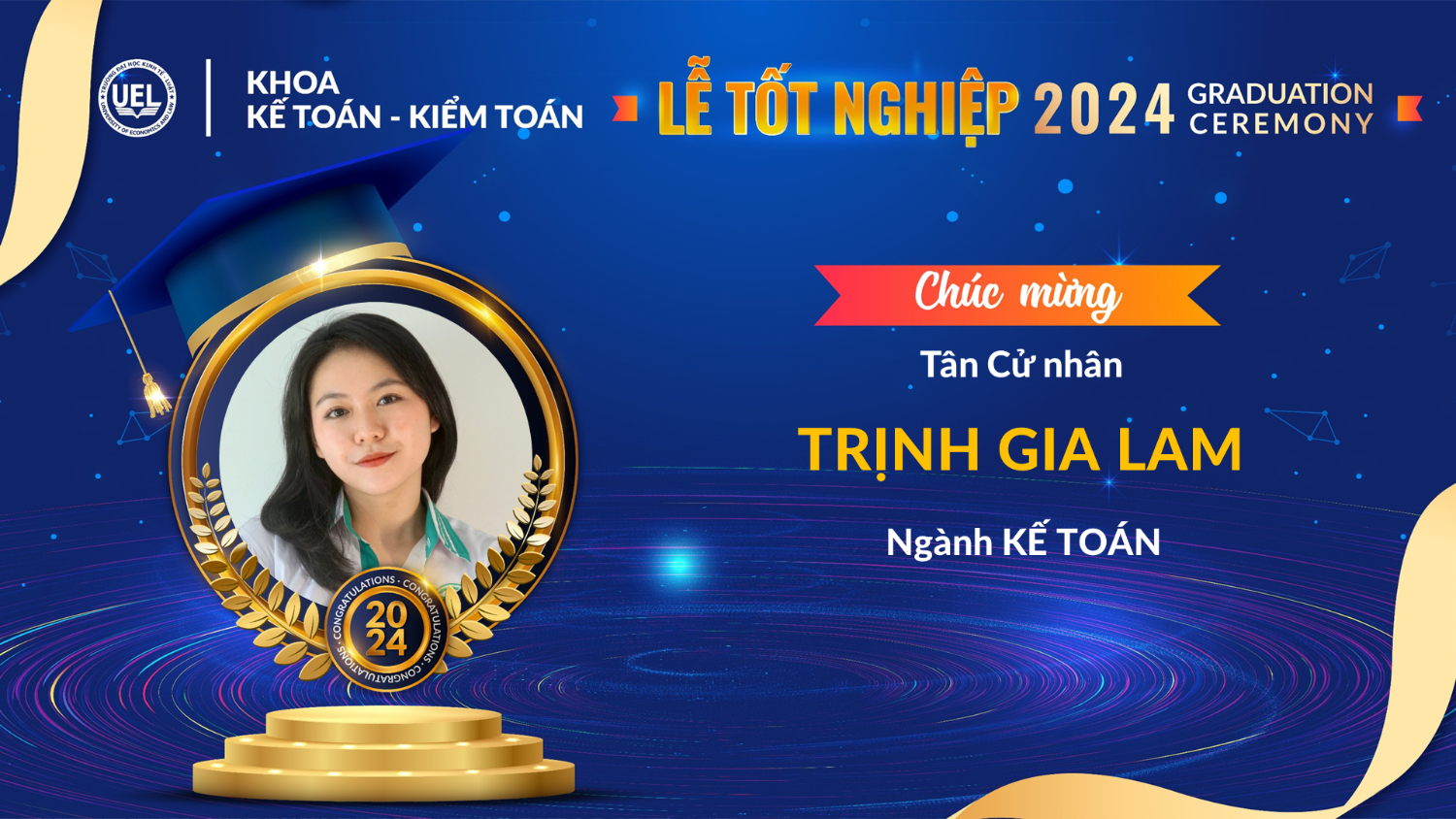 KHOÁ 19 - LỄ TỐT NGHIỆP NĂM 2024