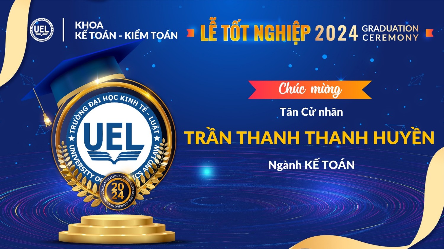 KHOÁ 19 - LỄ TỐT NGHIỆP NĂM 2024